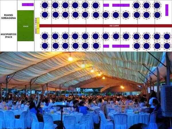 pakej marquee tent