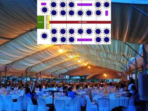 pakej marquee tent