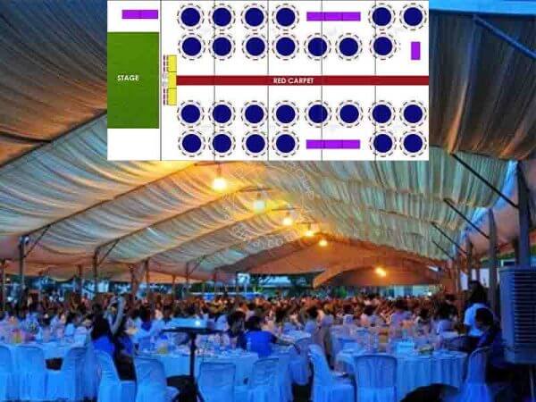 pakej marquee tent