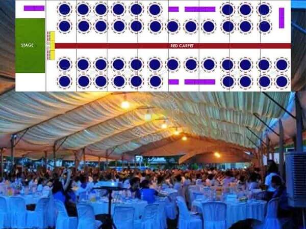 pakej marquee tent