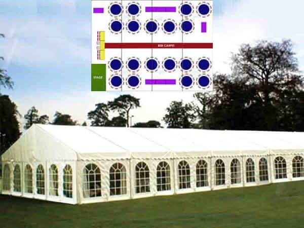 pakej marquee tent