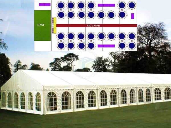 pakej marquee tent